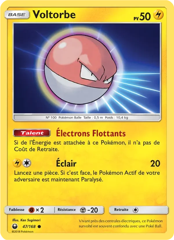 Carte Voltorbe