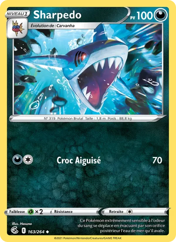 Carte Sharpedo
