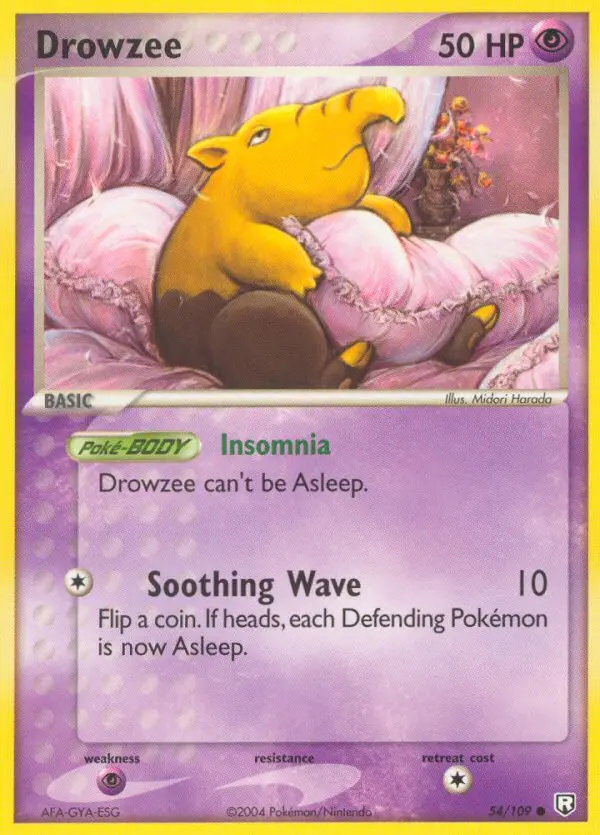 Carte Drowzee