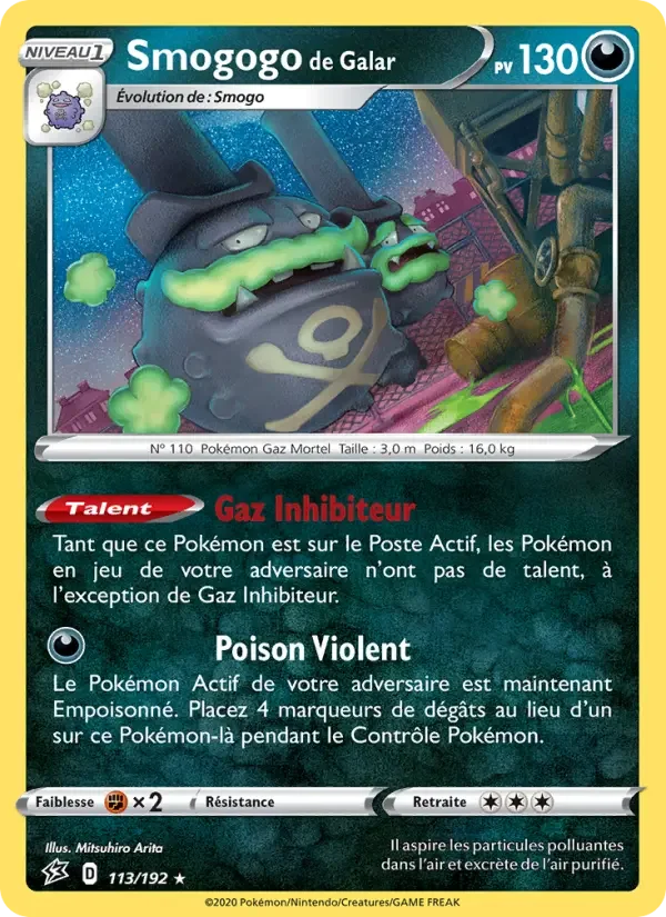 Carte Smogogo de Galar