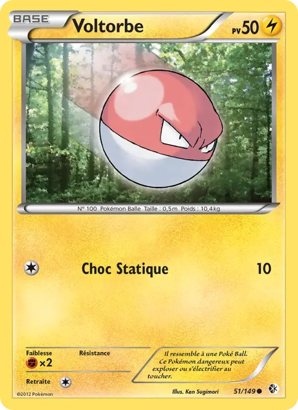 Carte Voltorbe