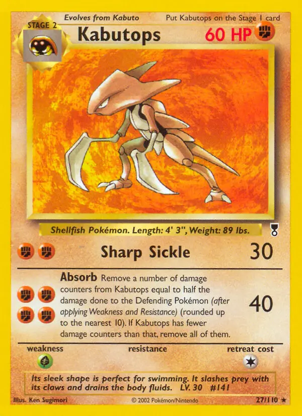 Carte Kabutops
