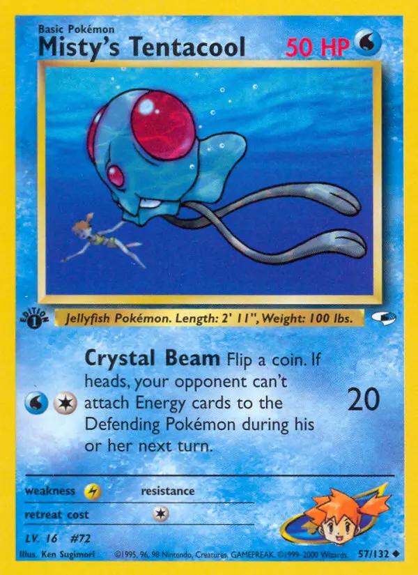 Carte Misty's Tentacool