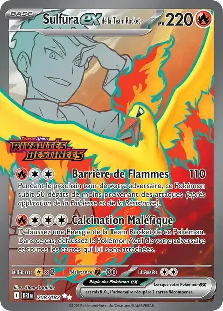 Carte Sulfura-ex de la Team Rocket