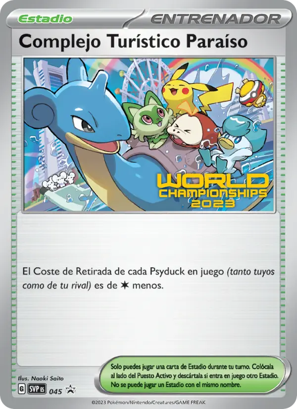 Carte Pokémon Hôtel " Au paradis des Pokémon " — Promos Écarlate et Violet
