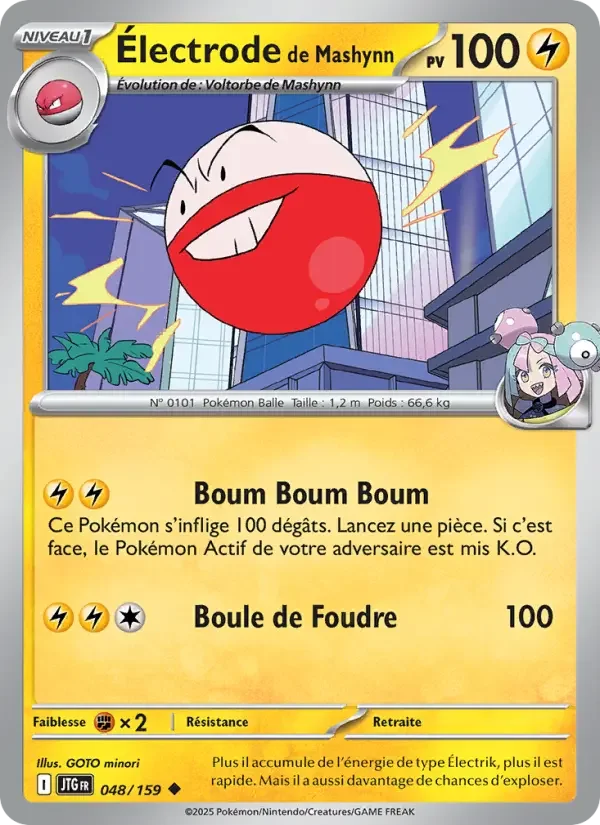 Carte Électrode de Mashynn