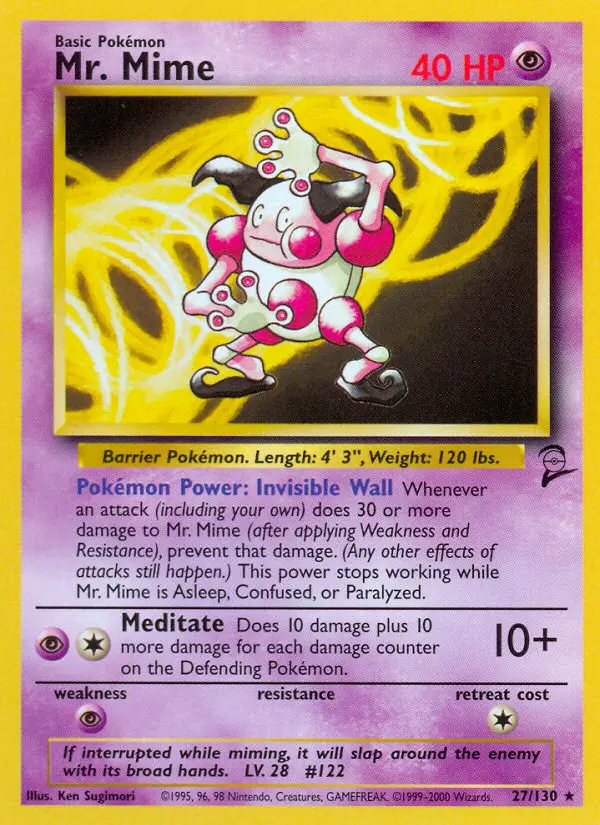 Carte Mr. Mime