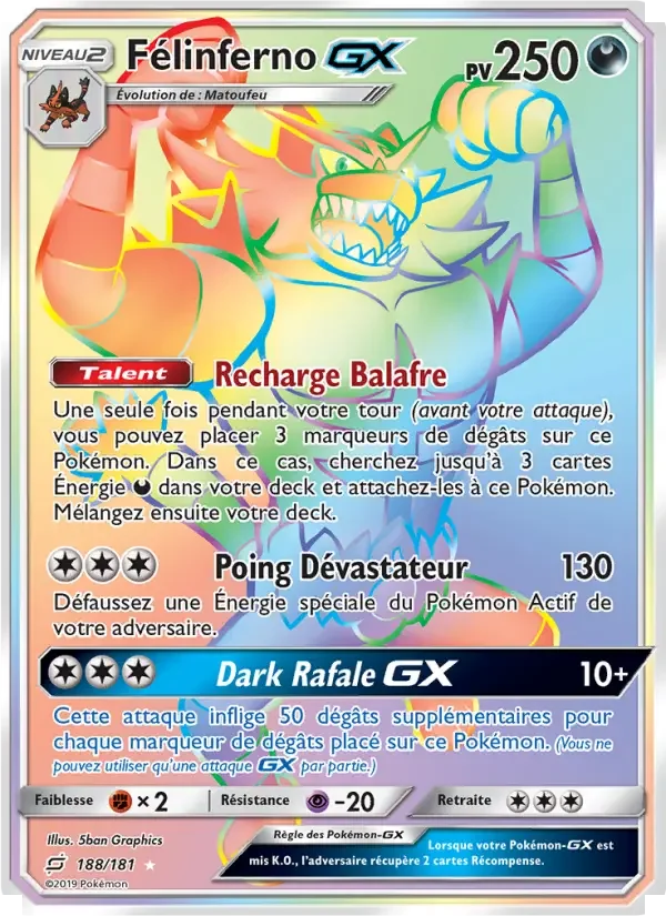 Carte Félinferno GX