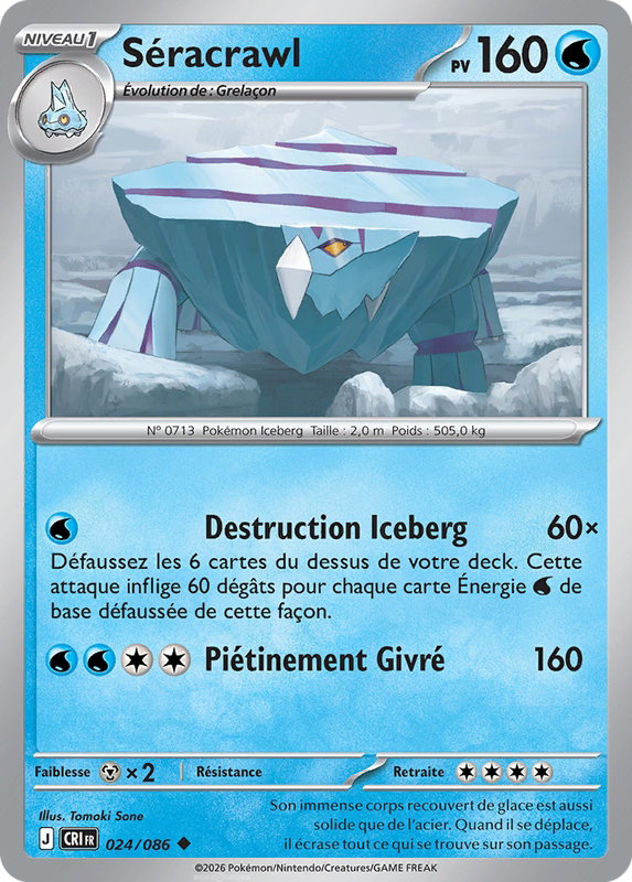 Carte Séracrawl