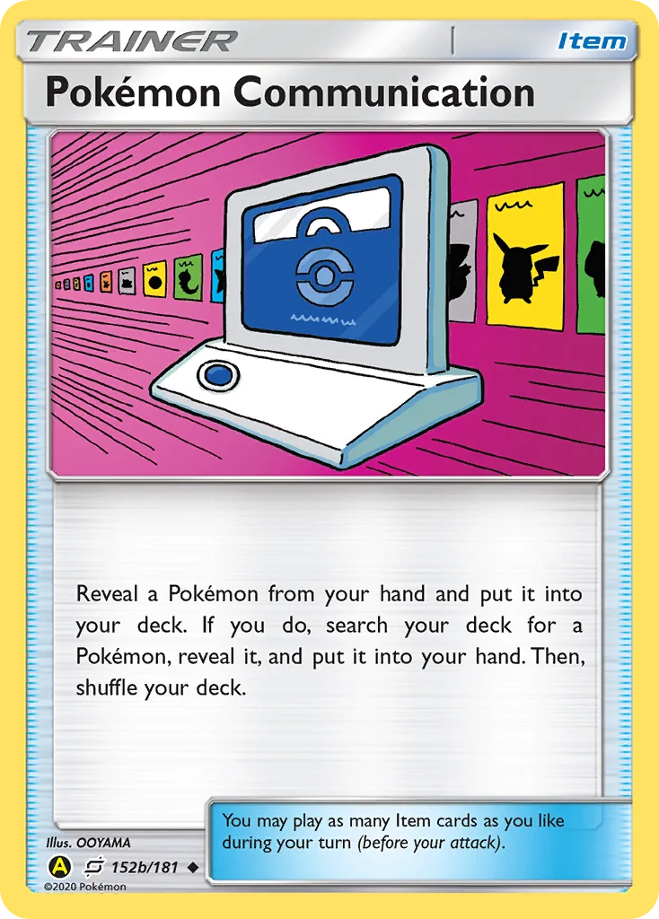 Carte Pokémon Pokémon Communication — Duo de Choc