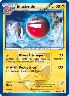 Carte Électrode