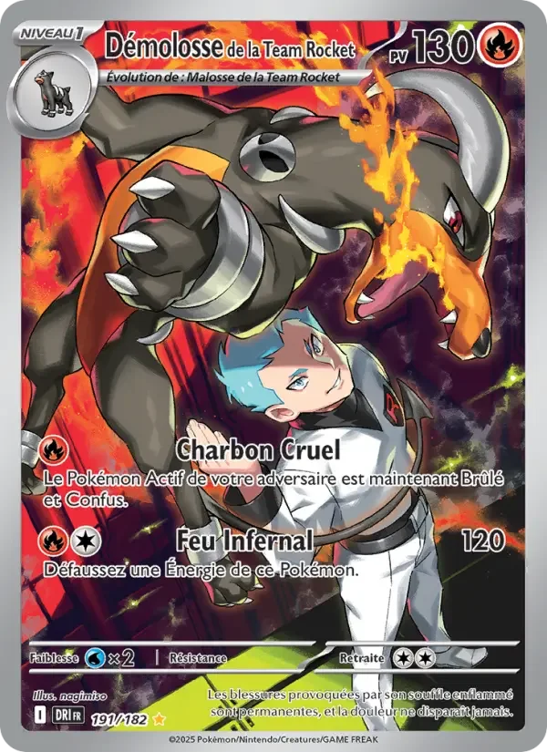 Carte Démolosse de la Team Rocket