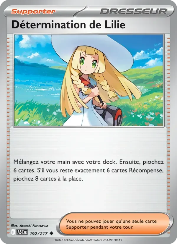 Carte Détermination de Lilie