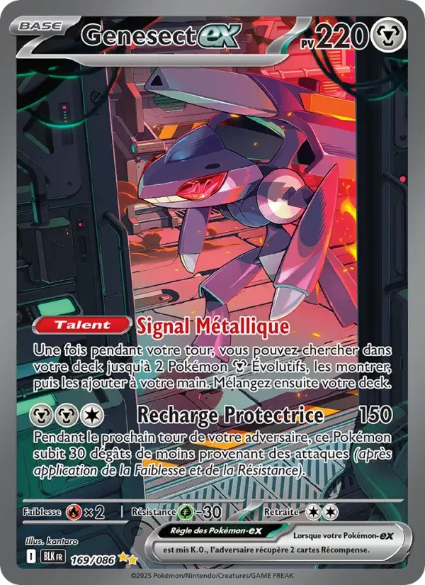 Carte Genesect-ex