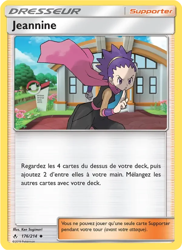Carte Jeannine