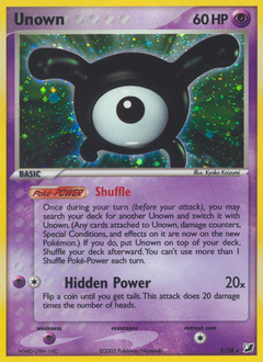 Carte Pokémon Zarbi — Forces Cachées