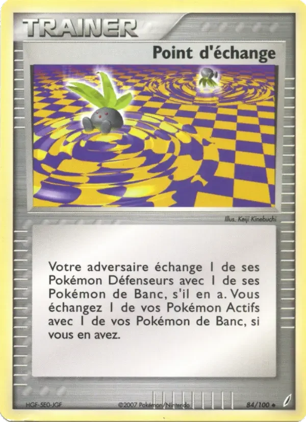 Carte Point d'échange