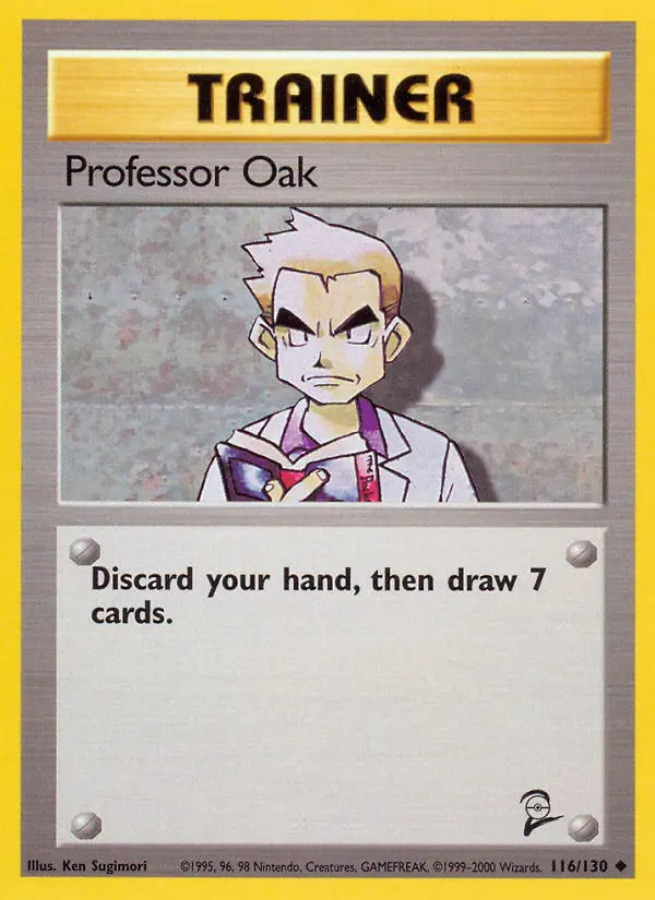 Carte Professor Oak