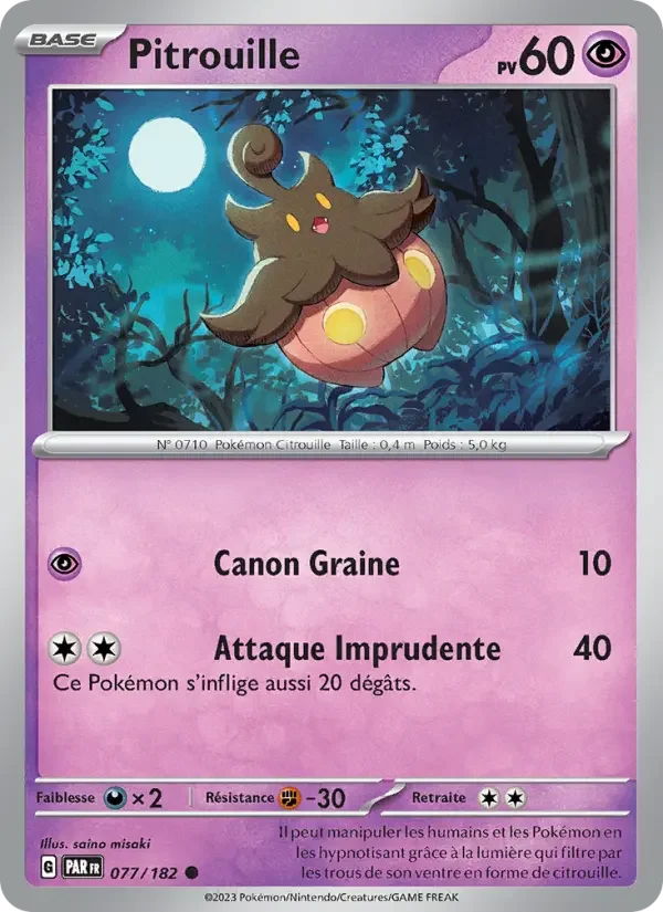 Carte Pitrouille
