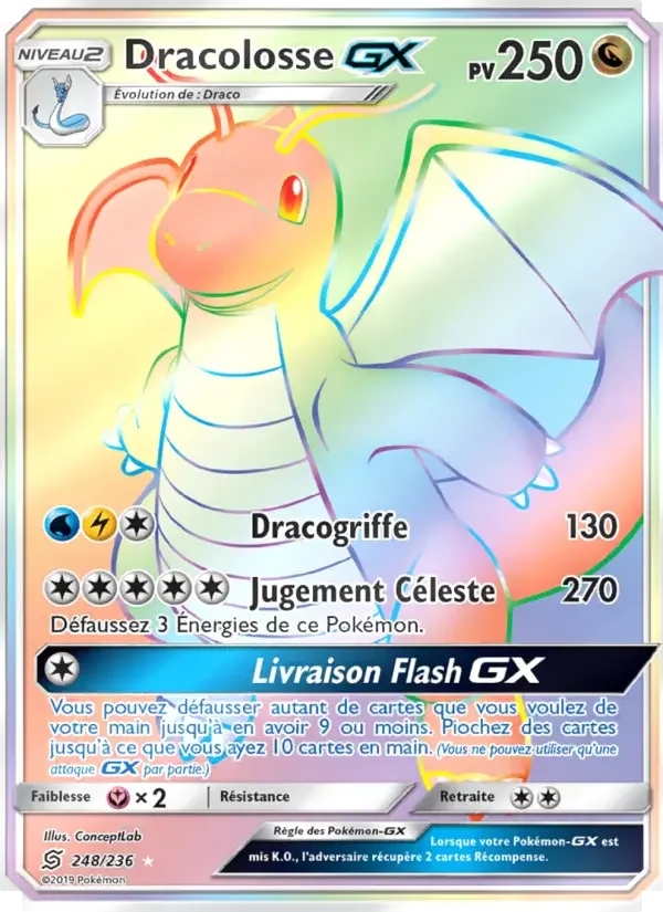 Carte Dracolosse GX