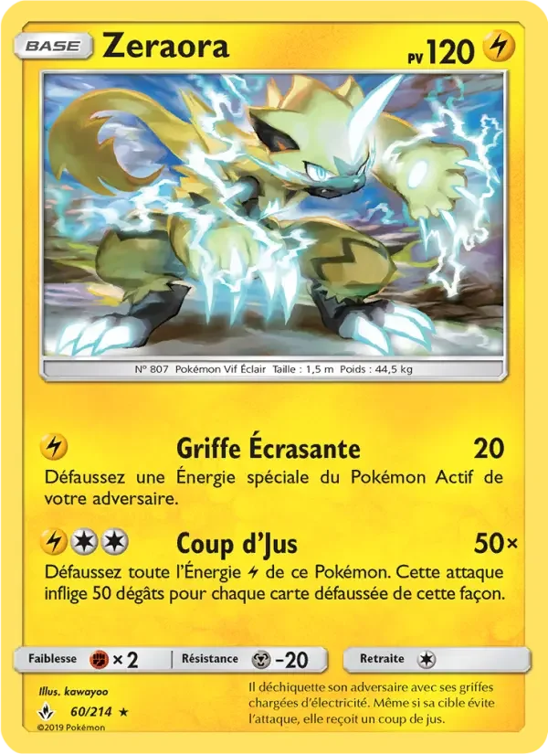 Carte Zeraora