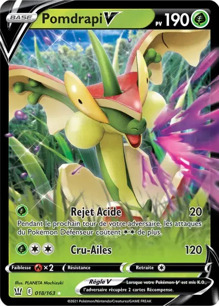 Carte Pokémon Pomdrapi-V — Jumbo