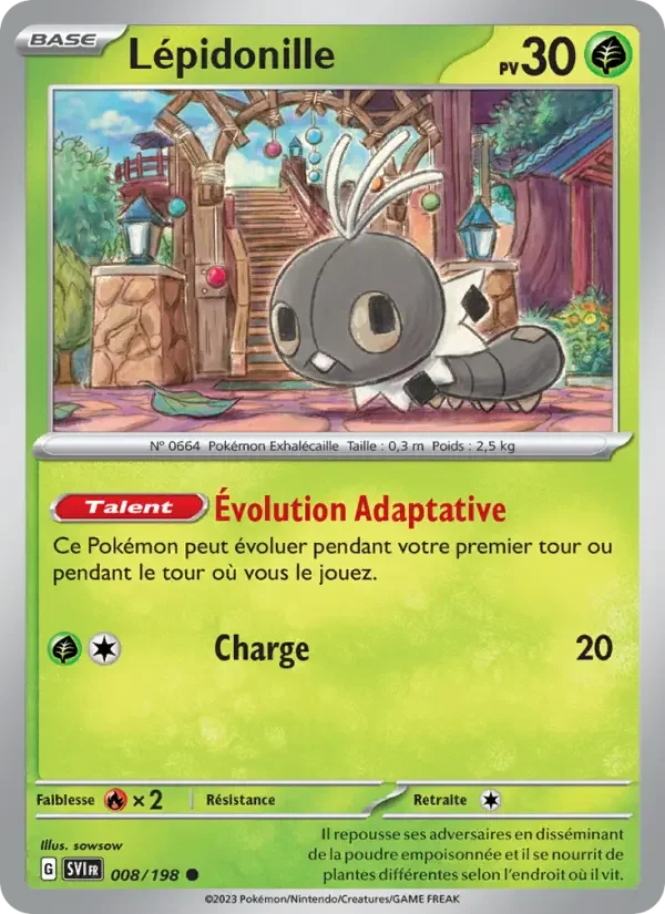 Carte Lépidonille