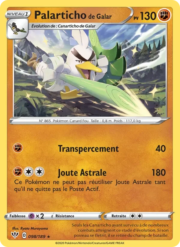 Carte Palarticho de Galar