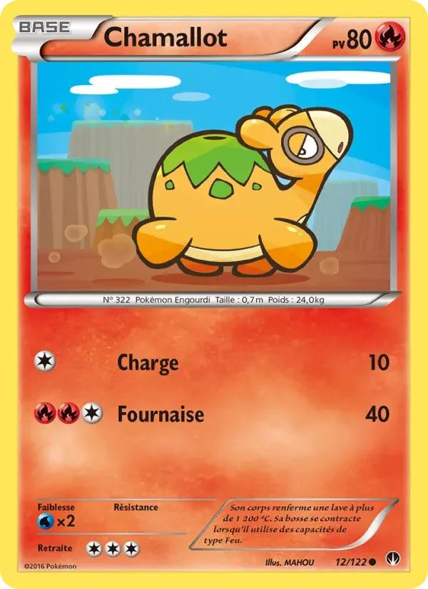 Carte Chamallot