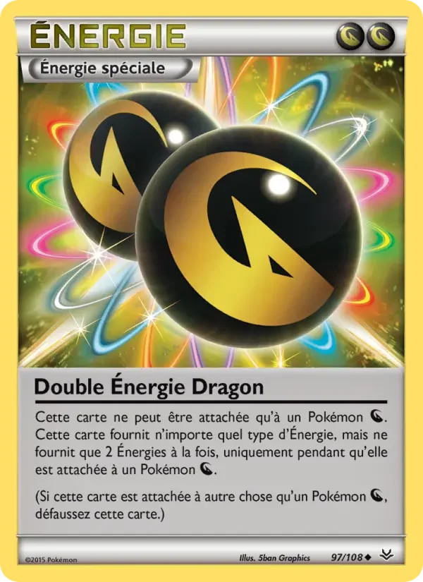 Carte Double Énergie Dragon