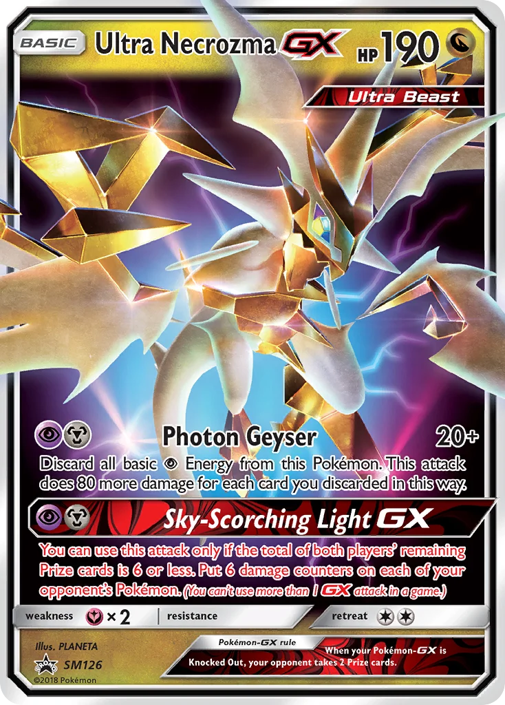 Carte Ultra-Necrozma GX