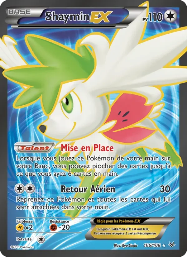 Carte Shaymin EX