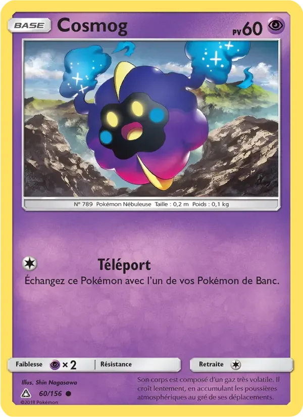 Carte Cosmog