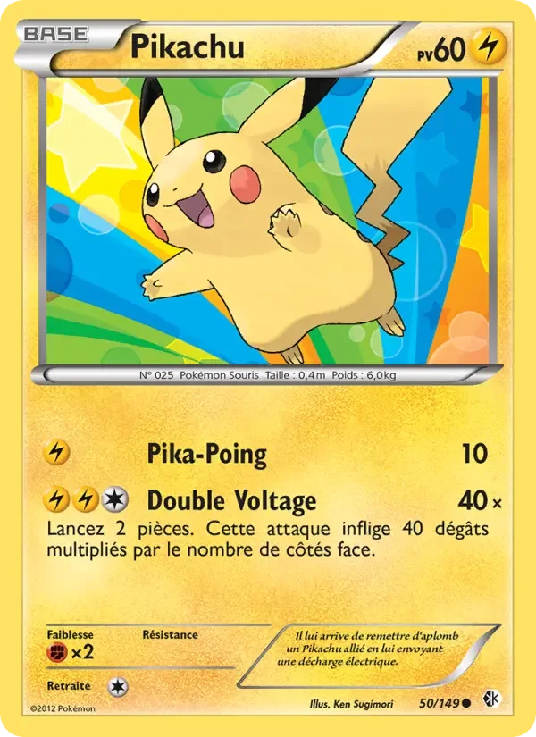 Carte Pikachu
