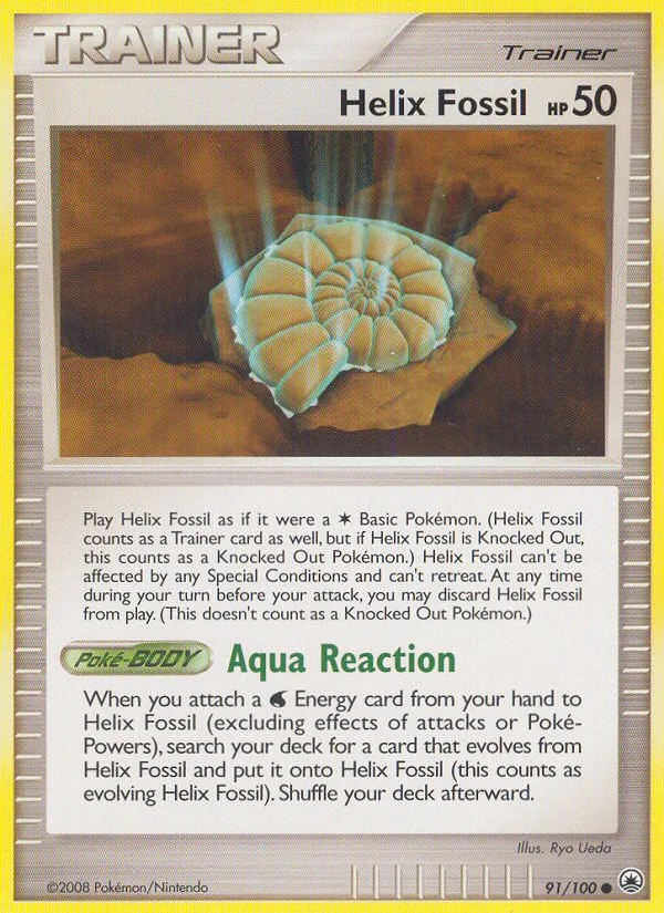 Carte Fossile Nautile
