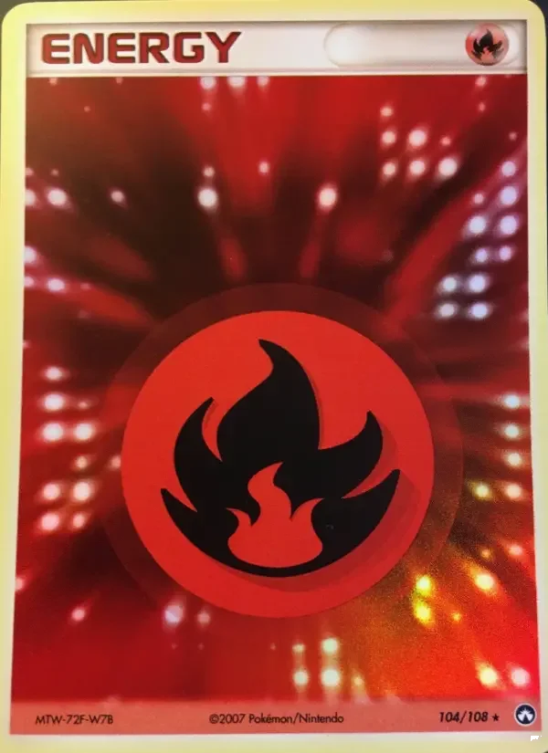 Carte Énergie Feu