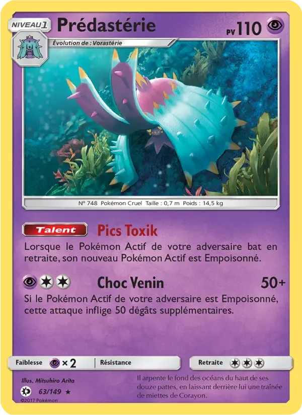Carte Prédastérie
