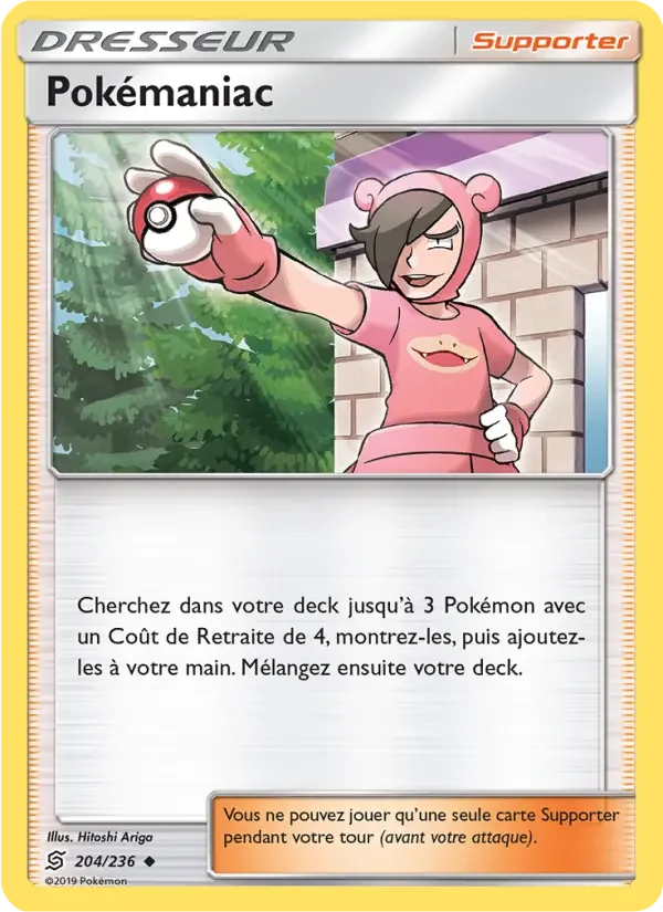 Carte Pokémaniac