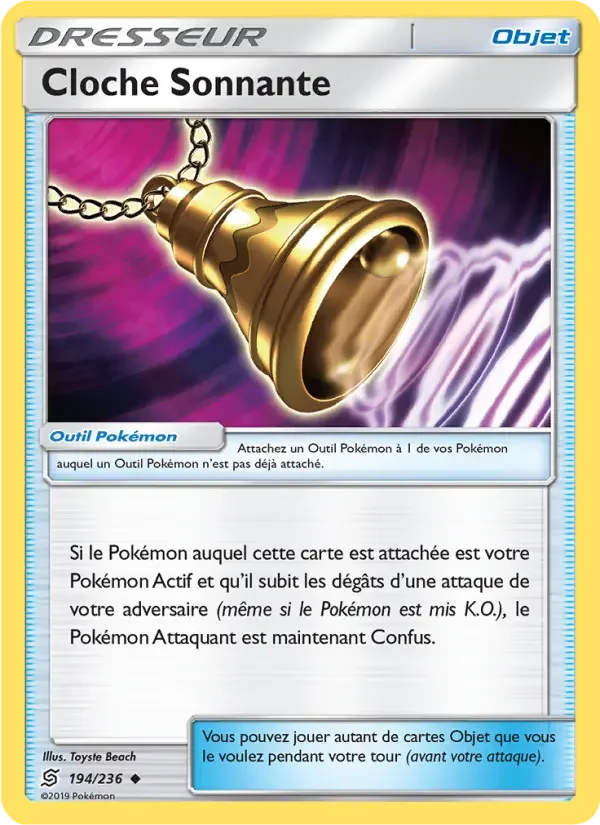 Carte Cloche Sonnante