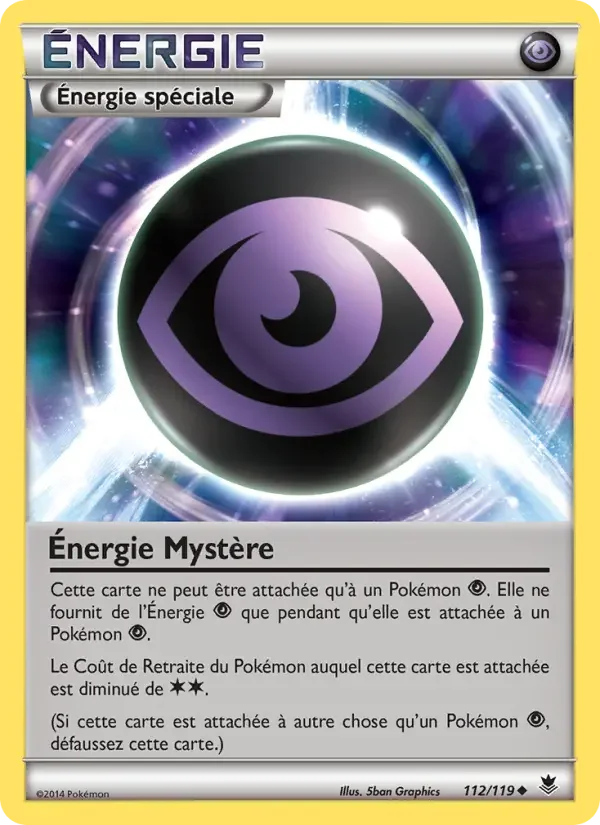 Carte Énergie Mystère