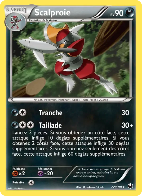 Carte Scalproie