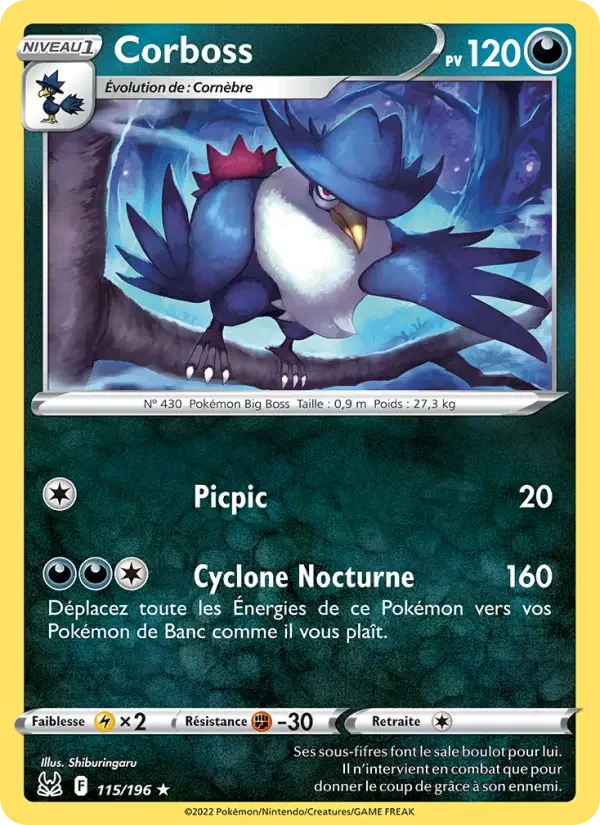 Carte Corboss
