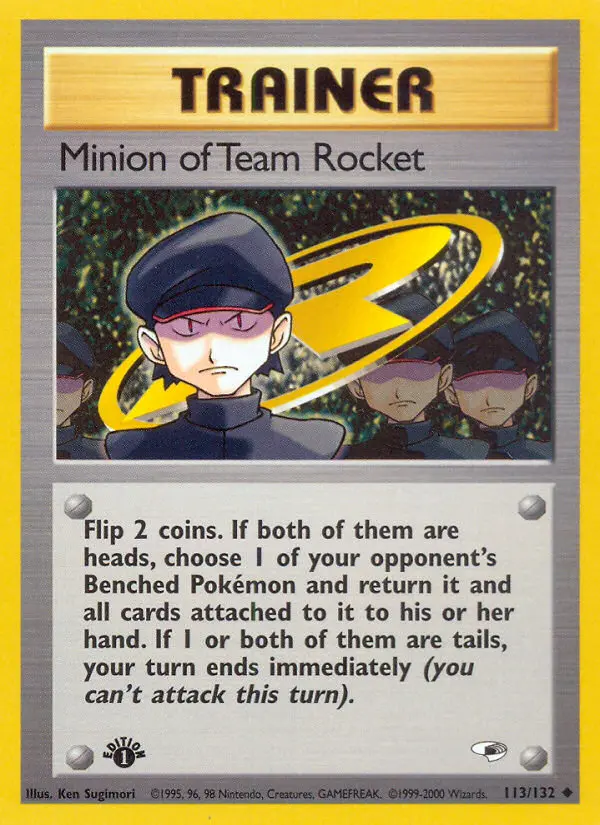 Carte Minion of Team Rocket