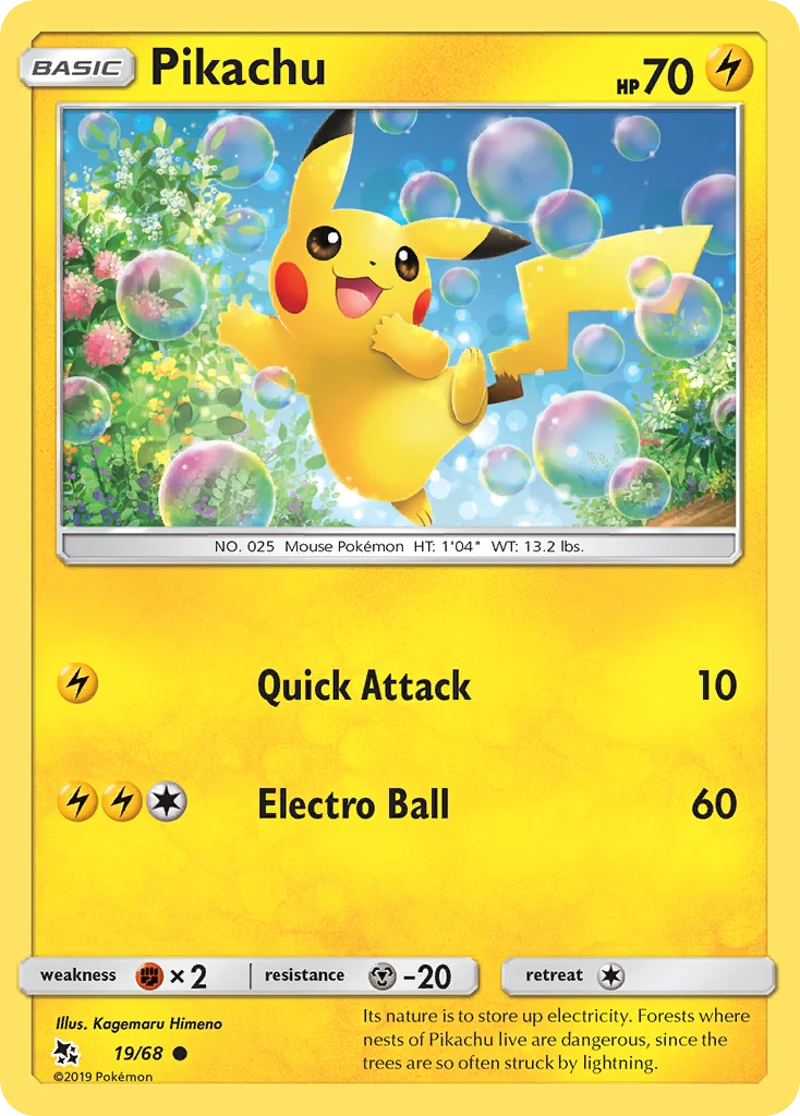 Carte Pikachu