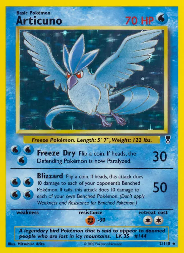 Carte Articuno