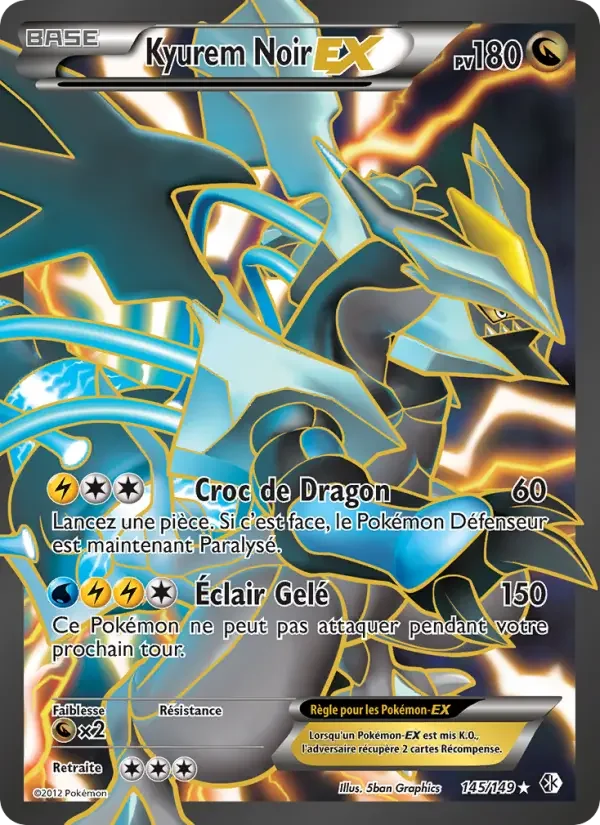 Carte Kyurem Noir-EX