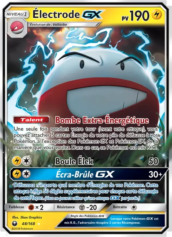 Carte Électrode GX