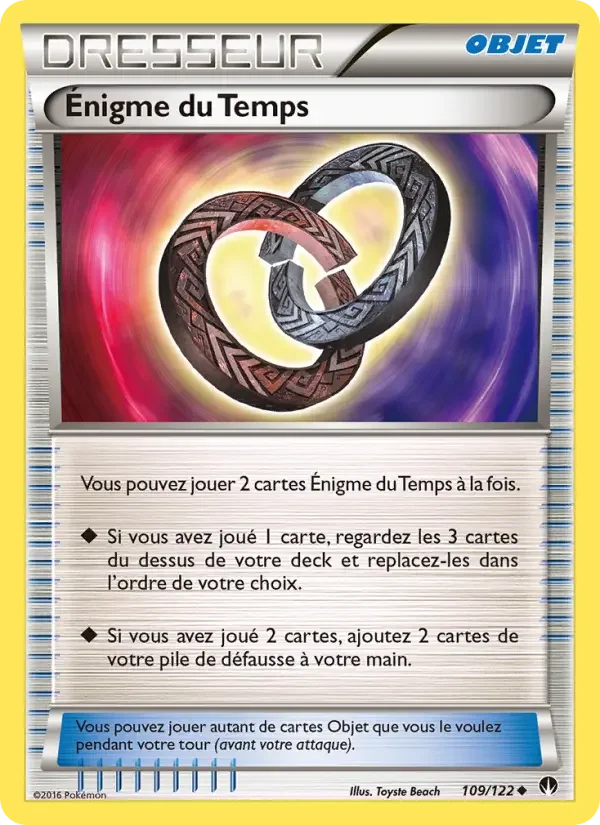 Carte Énigme du Temps