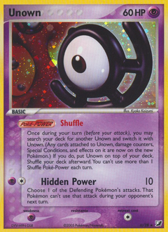 Carte Pokémon Zarbi — Forces Cachées
