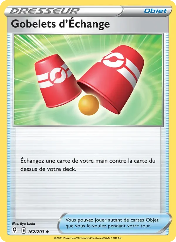 Carte Gobelets d'Échange
